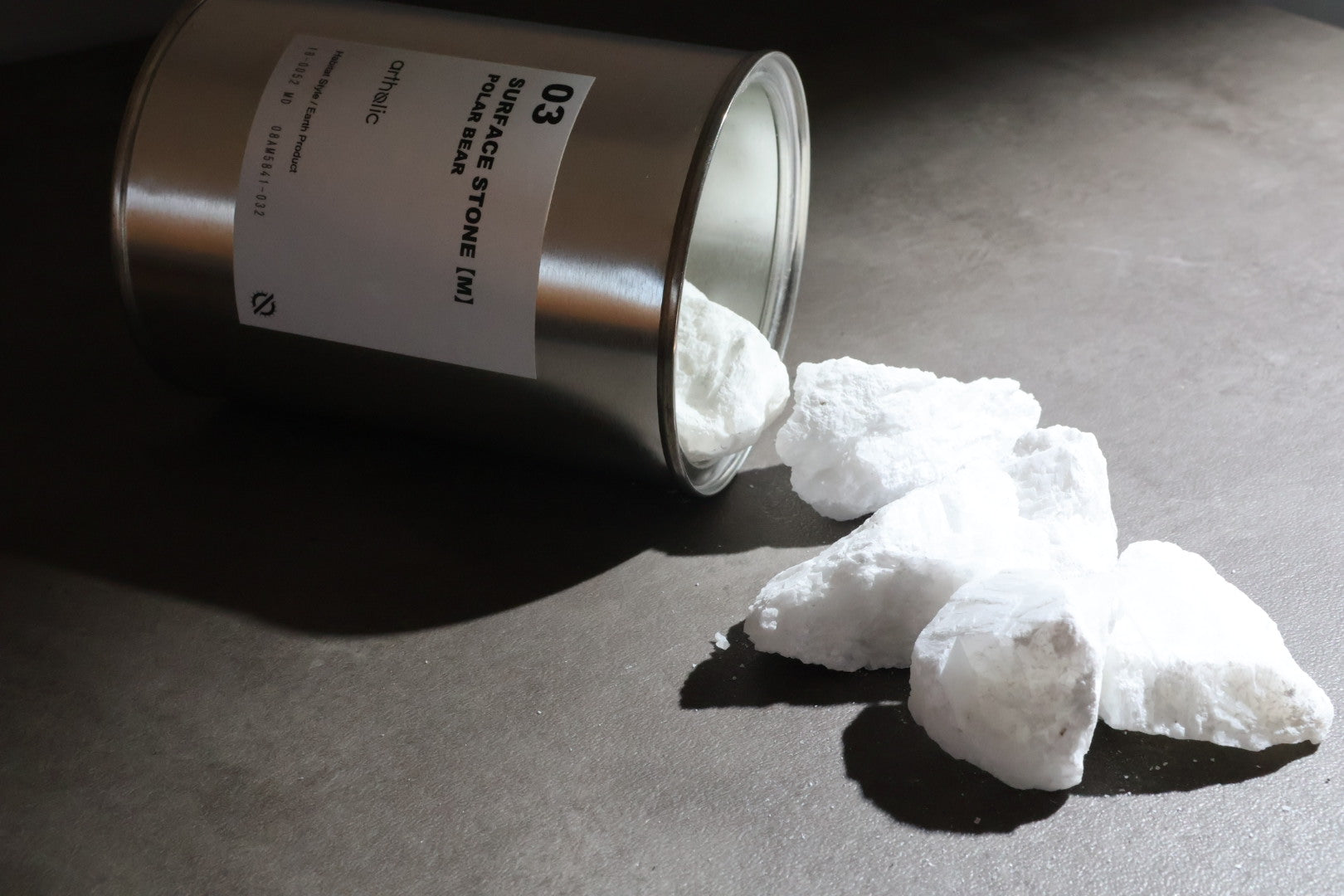 【SURFACE STONE】M_POLAR BEAR(白)_化粧石/ハビタットスタイル#artholic