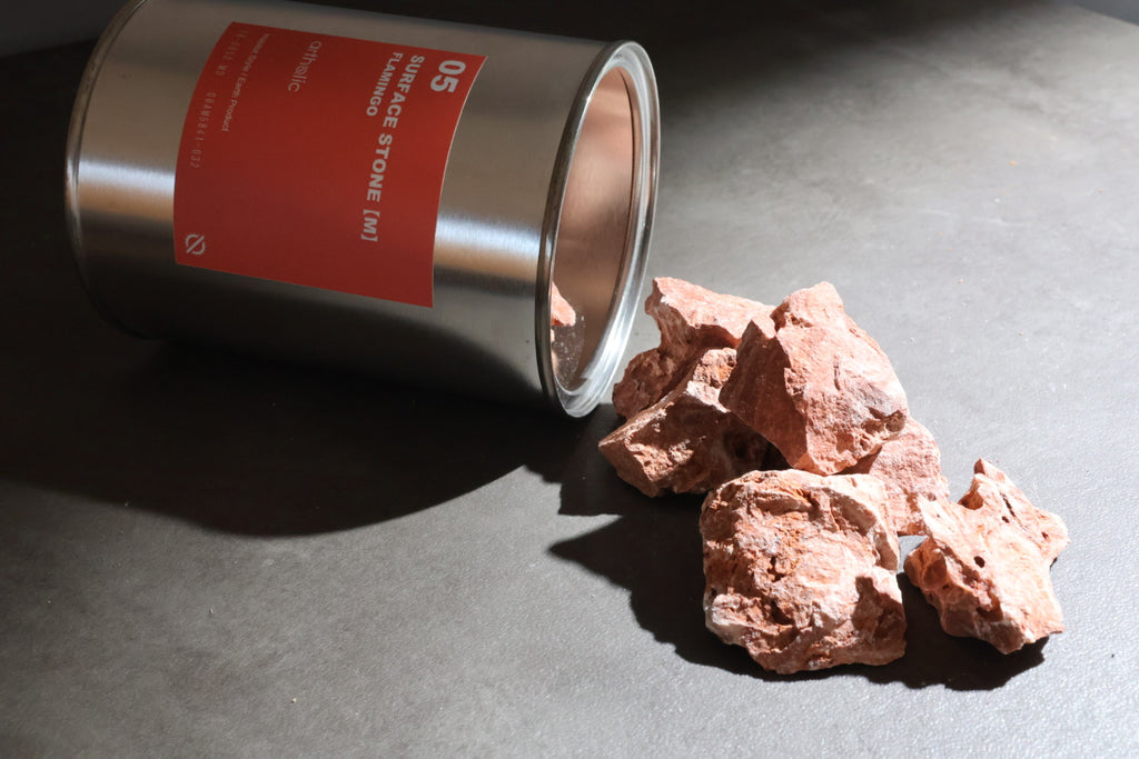 【SURFACE STONE】M_FLAMINGO(赤)_化粧石/ハビタットスタイル#artholic