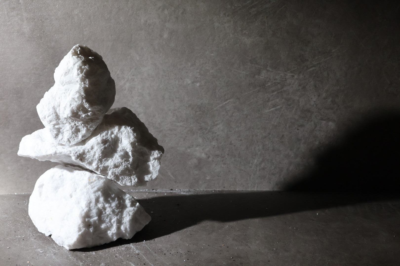 【SURFACE STONE】L_POLAR BEAR(白)_化粧石/ハビタットスタイル#artholic